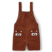 Gymboree Girls and Toddler Embroidered Sleeveless Corduroy Romper