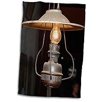 3dRose Vietnam. Kerosene lamp Converted to Electricity, Quan Congs Temple. - Towels (twl-226084-1)