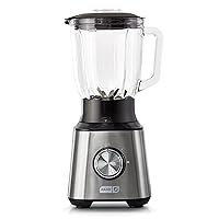 Dash Quest 50 oz Countertop Kitchen Blender, Professional Heavy Duty High Speed Processor and Mixer, Stainless