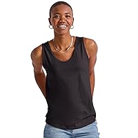 Hanes Originals Tri-Blend Tank Top, Lightweight Sleeveless Shirt for Women, Plus