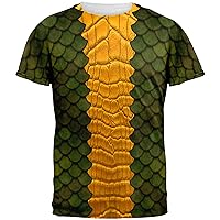 Halloween Green Dragon Costume All Over Adult T-Shirt