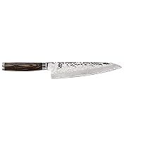 Shun Cutlery Premier Asian Cook's Knife 7”, Gyuto-Style Chef's Knife, Ideal for All-Around Food Preparation, Authentic, Handcrafted Japanese Knife, Professional Chef Knife,Silver