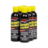 Stoner Car Care 91110-6PK 3.38-Ounce Ceramic Prep Wash Prepares Automotive Paint Surface Removes Sealants, Waxes, Glazes, and More, Pack of 6