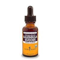 Herb Pharm Certified Organic Calendula Succus Liquid Topical Extract for Minor Pain Support - 1 Ounce