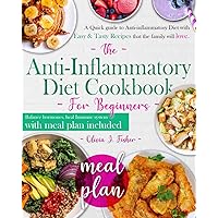The Anti-Inflammatory Diet Cookbook For Beginners: Balance Hormones, Heal Immune System with Meal Plan Included