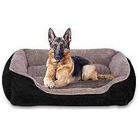 Utotol Dog Beds for Large Dogs, Large Dog Bed Washable, Orthopedic Dog Bed, Waterproof Non-Slip Bottom