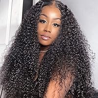 Brazilian Curly Hair Weave 4 Bundles (26 26 26 26,400g,1B) Brazilian Virgin Kinky Curly Weave Hair Human Bundles 8A 100% Unprocessed Hair Weft Extensions for Women