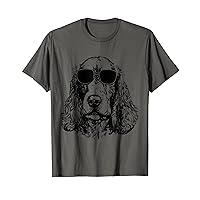 Irish Setter Sketch Drawing Art Dog Lover Mom Dad Women T-Shirt