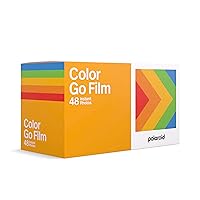 Polaroid Go Color Film - 48 Photos - 3 Double Packs Bulk Film (6212),white frame