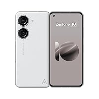 ASUS Zenfone 10 5G (International Version) 256GB + 8GB RAM, 50MP Camera, Android Smartphone - GSM Unlocked (Comet White)