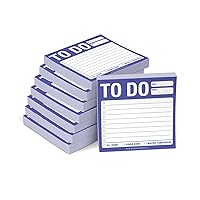 8-Pack to Do Sticky Notes, to Do List Sticky Notes, 3 x 3-inches, 100 Sheets Each