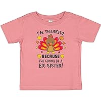 inktastic Thanksgiving I'm Thankful Because I'm Gonna Be a Big Baby T-Shirt