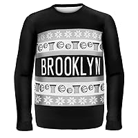 BROOKYLN NETS ONE Too Many Ugly Sweater