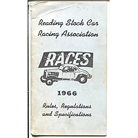 Reading Stock Car Racing Association Rule Book 1966-Rules for Modifieds-VG