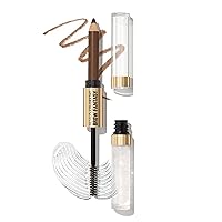 Revlon ColorStay Brow Fantasy, All In One Eyebrow Powder Pencil with Shaping Clear Gel, Gel Infused with Panthenol, Smudge-proof, 16HR Visibly Full Brows, 102 Soft Brown