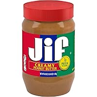 Jif Creamy Peanut Butter, 40 Ounce (Pack of 4)