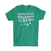 Threadrock Men's Quarantine Christmas Crew T-Shirt