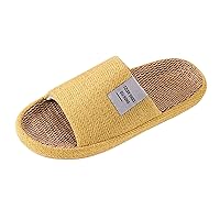 Shower Shoes for Women Slippers Women House Shoes Home Slippers Flip Flops Flax Slippers Indoor Bedroom Spring Autumn Shower Shoes for Women Slippers