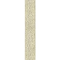 Offray Luxe Metallic Craft Ribbon, 5/8-Inch Wide by 50-Yard Spool, Gold Dust