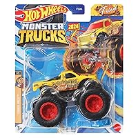 Hot Wheels Monster Trucks New for 2024 1:64 Scale (All Fried Up 1/5 Snack Pack)