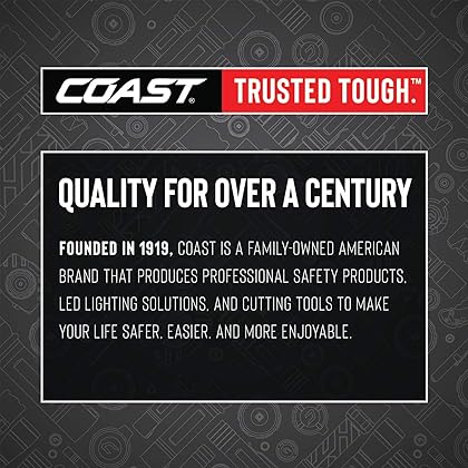 Coast® G23 120 Lumen Alkaline Dual Power Magnetic LED Penlight with C.O.B. Area Light