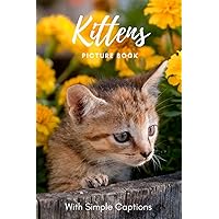 Picture Book of Kittens: Book gift for dementia patients and seniors living with Alzheimer’s disease. Large print for adults with simple captions. (Picture Book for Dementia Patients)