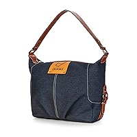DOMAT Shoulder Bag For Women＆Men,Casual Handbag With Leather Trim,Large Capacity Hobo Tote Bag For Daily Use