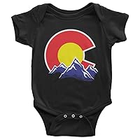 Threadrock Baby Colorado Mountain Infant Bodysuit