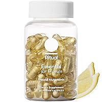 Prenatal Vitamins: Folate & Choline for Neural Tube Support, Omega-3 DHA for Fetal Brain Development, Iron, Calcium-Helper D3 & K2, Non-GMO, Citrus Essenced, 30 Day Supply, 60 Vegan Capsules