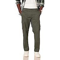 Amazon Essentials Men's Straight-Fit Stretch Cargo Pant (Available in Big & Tall)