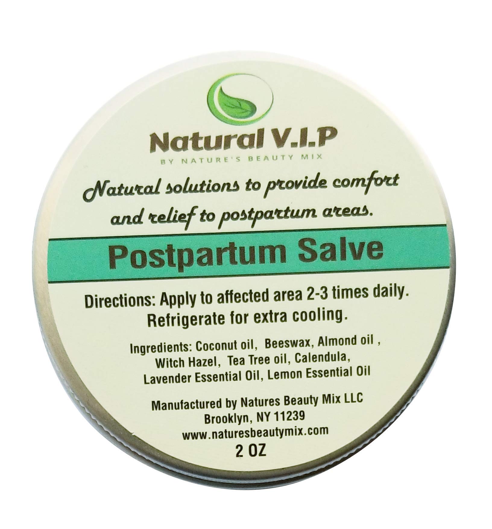 Natural V.I.P. Postpartum Herbal Salve and Perineal Care
