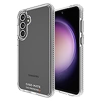 Case-Mate Tough Clear Samsung Galaxy S23 FE 5G Case [16ft D3O Drop Protection] [Wireless Charging Compatible] Phone Case for Samsung Galaxy S23 FE 6.4