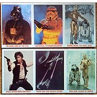 Burger King Star Wars 1980 Coca Cola Complete Set of 36 Uncut Promotional Trading Cards - Mint Condi