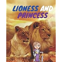 notebook lioness and princess for girls and kids : Little Princess, Beautiful princess, princess notebook, lioness and princess notebook, Lion's ... Size : 8*10in 20.32*25.40cm 120 pages
