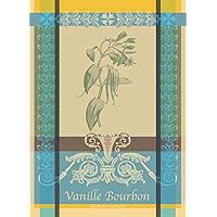Garnier-Thiebaut Vanille Bourbon French Jacquard Kitchen Towel 22