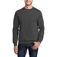 Fleece Sweatshirts for Men Soft Men’s Sweatshirt Plain Crewneck Sweatshirt Crew Neck Sweatshirt for Men