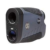 SIG SAUER KILO4K 6 x 22 mm Tactical Hunting Durable High Accuracy 4000 Yards Reflective Range Digital Bluetooth Laser Monocular Rangefinder | Circle + Milling Grid Reticle