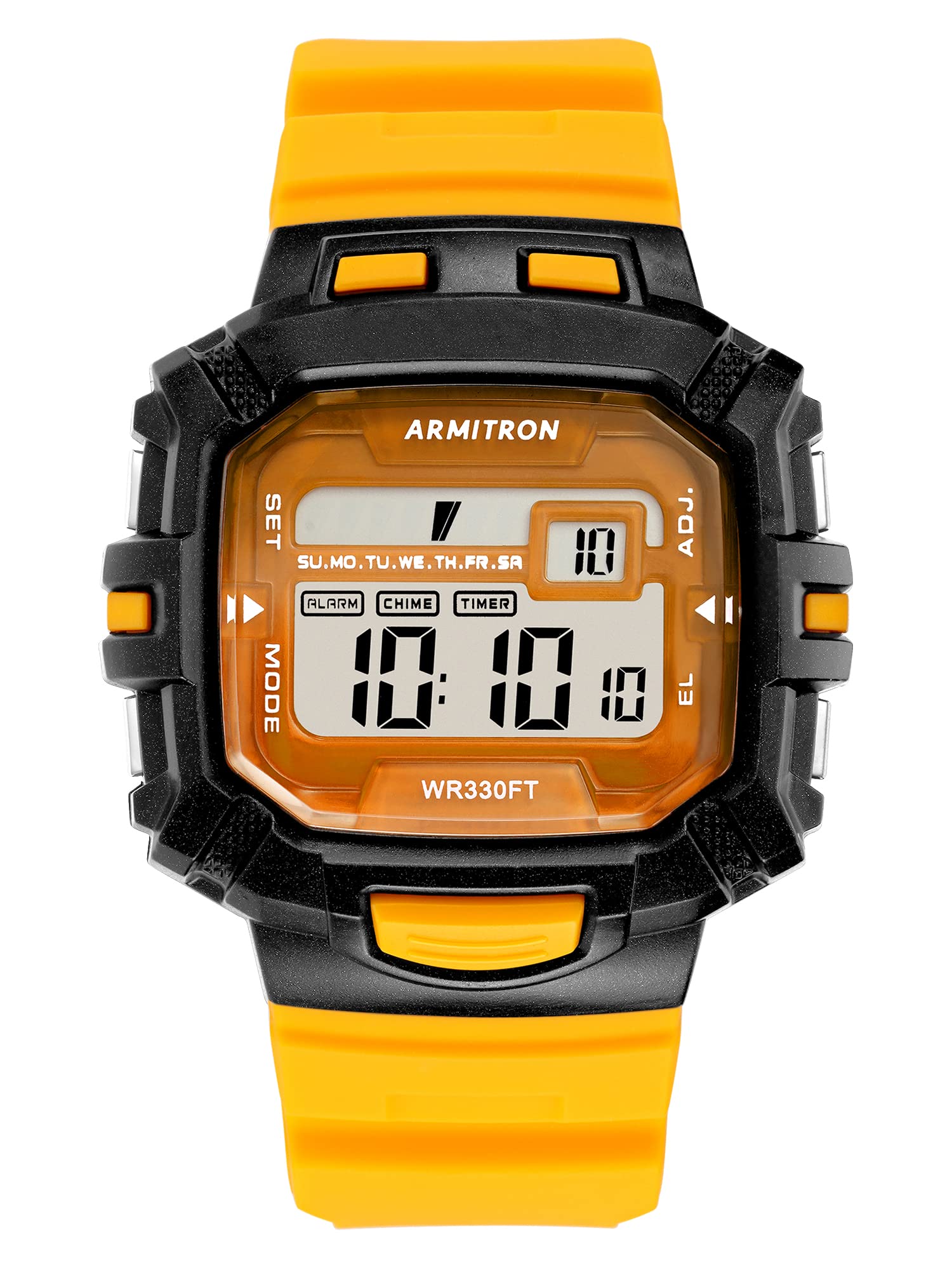 Armitron Sport Men's Digital Chronograph Resin Strap Watch, 40/8244