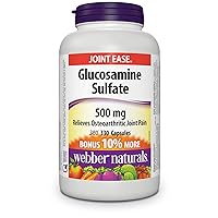 Webber Naturals Glucosamine Sulfate 500mg, 330 Caps Bonus