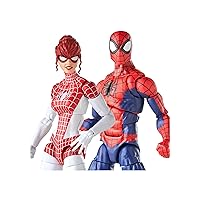 Spider-Man Marvel Legends Series 6-inch and Spinneret Action Figure 2-Pack, Includes 10 Accessories