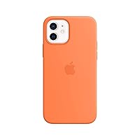 Apple iPhone 12 and iPhone 12 Pro Silicone Case with Magsafe - Kumquat