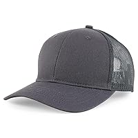 Trendy Apparel Shop Youth Size Contrasting Stitch Structured Mesh Back Baseball Cap