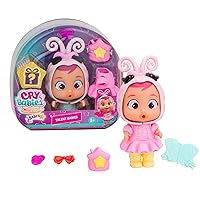 Cry Babies Magic Tears Talent Babies, Nina - 6+ Surprises, Accessories, Great Gift for Kids Ages 3+