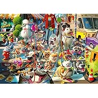 Ravensburger The Dog Walker 1000 Piece Jigsaw Puzzle for Adults - 12000876 - Handcrafted Tooling, Made in Germany, Every Piece Fits Together Perfectly
