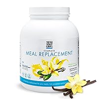 Complete Meal Replacement - 30 Servings, 20g of Protein, 0g Added Sugars, 22 Vitamins and Minerals - All-in-One Nutritious Meal Replacement Shake (Vegan Vanilla)