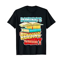 Dominic's Reading Shirt - Personalized Book Reading T-Shirt