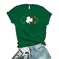 Green St Patricks Day Shirt Women - Funny Irish Patty's Shamrock Saint Patricks Day Outfits for Women