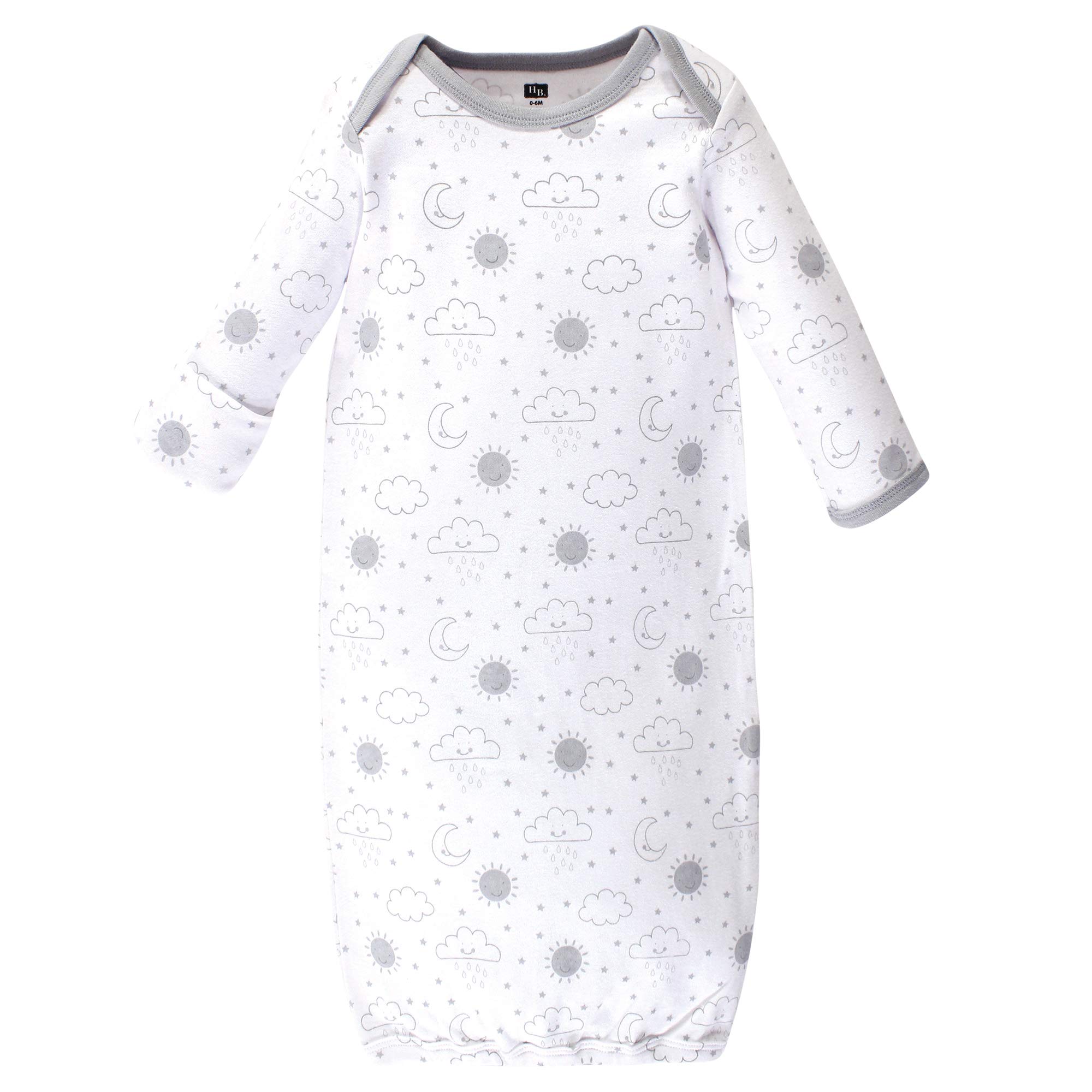 Hudson Baby Baby Girls' Cotton Gowns