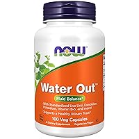 Supplements, Water Out With Standardized Uva Ursi, Dandelion, Potassium and Vitamin B-6, 100 Veg Capsules
