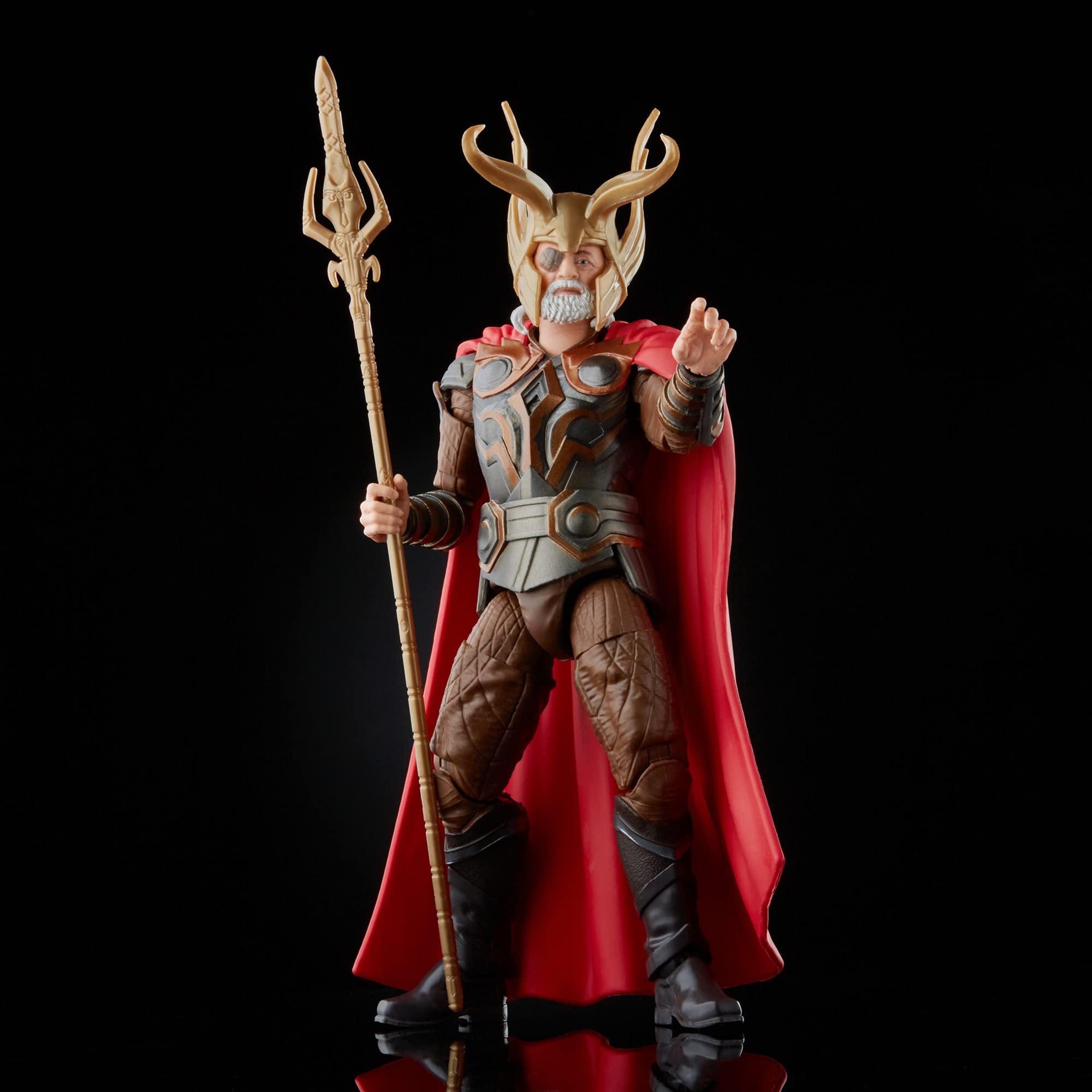 Marvel Hasbro Legends Series 6-inch Scale Action Figure Toy Odin, Infinity Saga Character, Premium Design, Figure and 4 Accessories